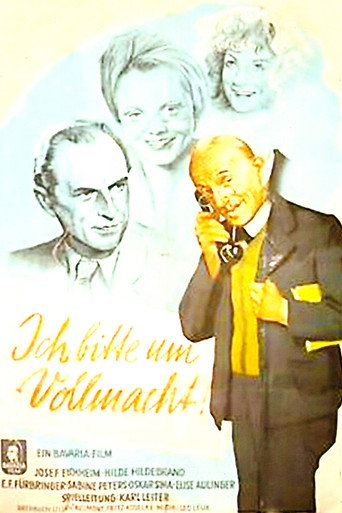 Ich bitte um Vollmacht poster