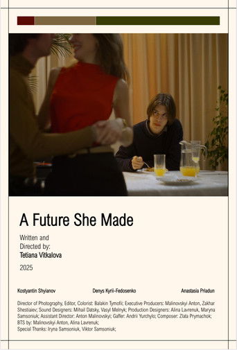 A Future She Made poster