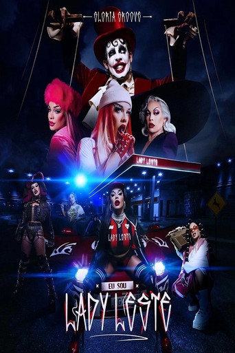 Movie poster for GLORIA GROOVE LADY LESTE AO VIVO (2023)