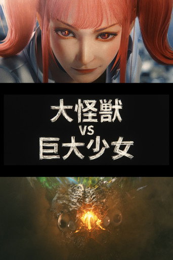Movie poster for Dai-Kaiju vs. Giant Girl (2024)