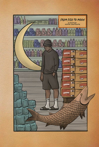 Movie poster for From Fish to Moon (2023)