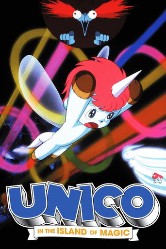 Unico in the Island of Magic poster