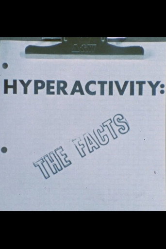 Movie poster for Hyperactivity: The Facts (1982)