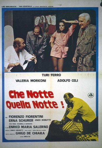 Che notte quella notte! poster
