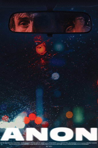 Movie poster for ANON