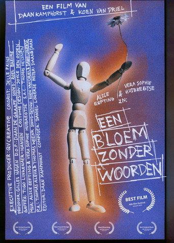 Movie poster for een bloem zonder woorden