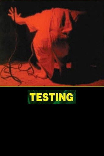 Movie poster for Testing