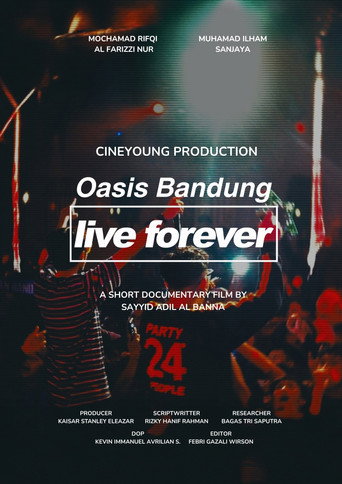 Movie poster for Oasis Bandung Live Forever (2025)