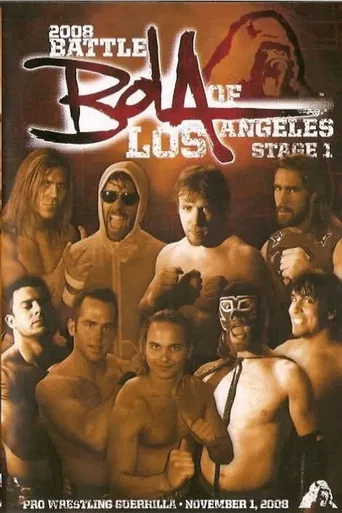 Movie poster for PWG: 2008 Battle of Los Angeles - Stage 1 (2008)