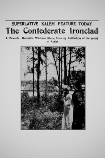 Movie poster for The Confederate Ironclad (1912)