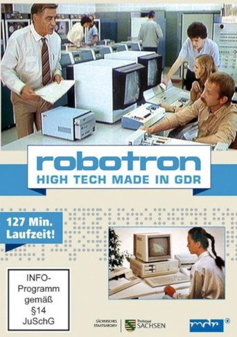Movie poster for Robotron - High Tech made in GDR (2013)