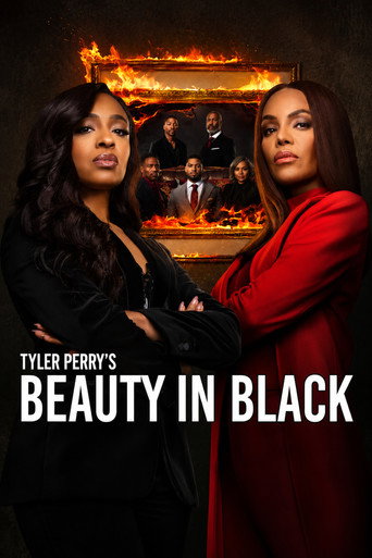 Series poster for Beauty in Black (2024)