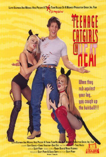Movie poster for Teenage Catgirls In Heat (1994)