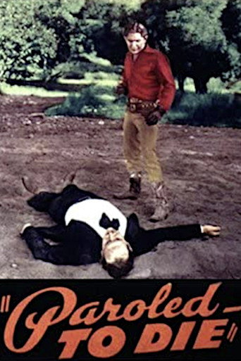 Movie poster for Paroled - To Die (1938)