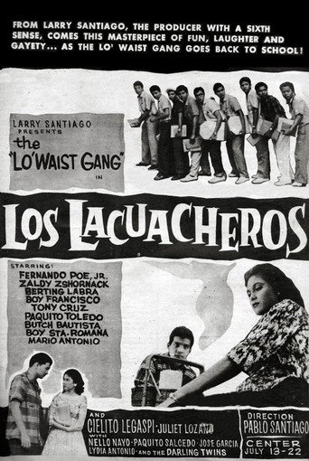 Movie poster for Los Lacuacheros (1957)