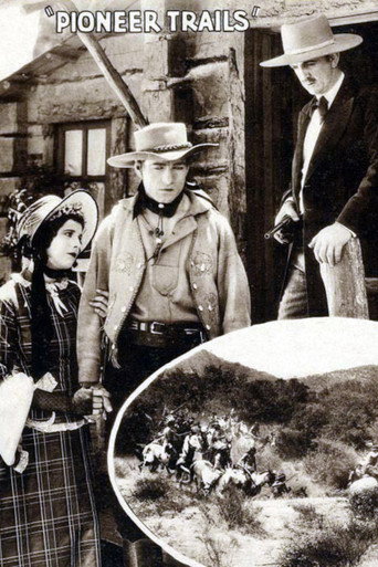 Movie poster for Pioneer Trails (1923)