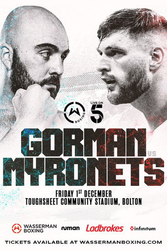Movie poster for Nathan Gorman vs. Bohdan Myronets (2023)