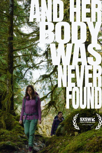 Movie poster for And Her Body Was Never Found (2026)