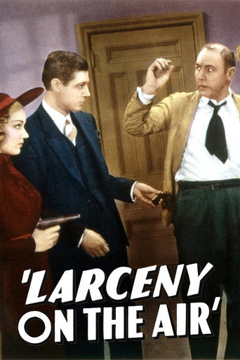 Movie poster for Larceny on the Air (1937)