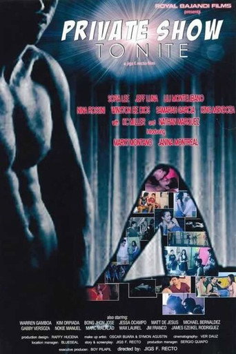Movie poster for Private Show Tonite (2018)