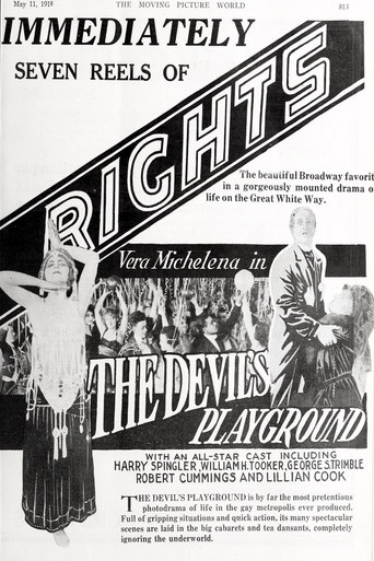 Movie poster for The Devil's Playground (1918)