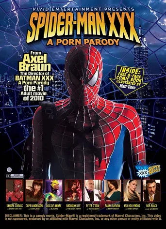 Movie poster for Spider-Man XXX: A Porn Parody (2011)