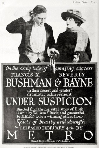 Movie poster for Under Suspicion (1918)