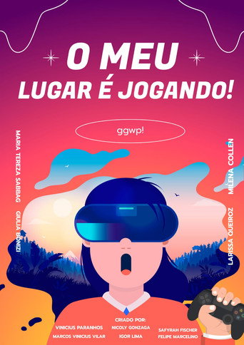 Movie poster for O Meu Lugar é Jogando (2023)