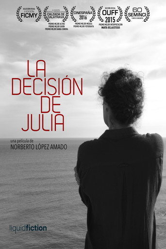 Movie poster for La decisión de Julia (2015)