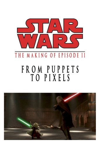 Movie poster for From Puppets to Pixels: The Making of Star Wars Episode II (2002)