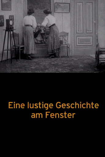 Movie poster for A Funny Story at the Window (1908)
