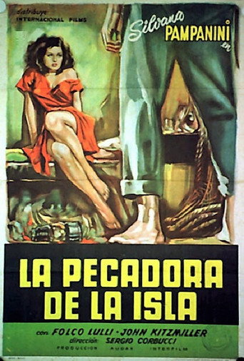 La peccatrice dell'isola poster