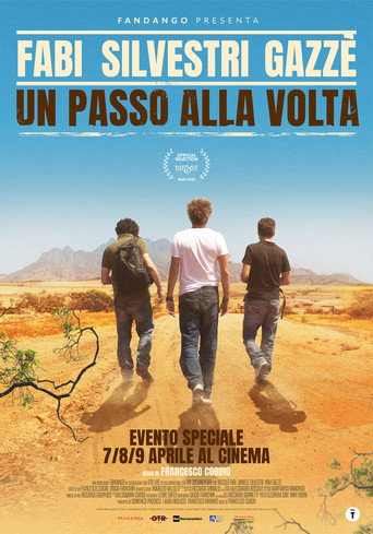 Movie poster for Fabi Silvestri Gazzè - Un passo alla volta (2025)