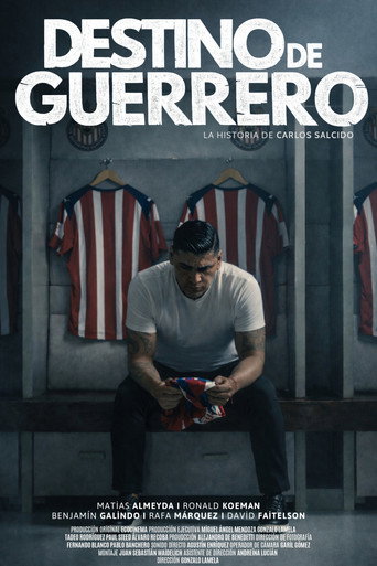 Movie poster for Destino de guerrero. La historia de Carlos Salcido (2026)