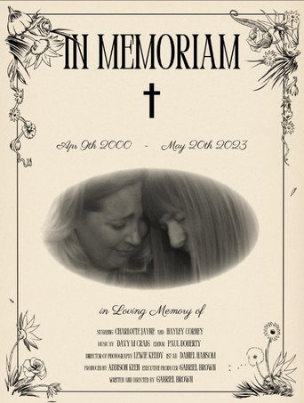 Movie poster for In Memoriam (2023)