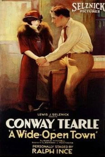 Movie poster for A Wide Open Town (1922)