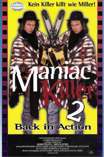 Movie poster for Maniac Killer 2 - Back in Action (1995)