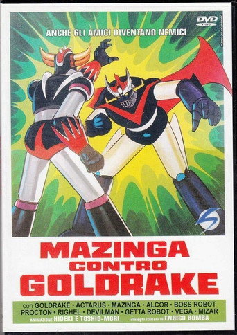 Movie poster for Mazinga contro Goldrake (1979)
