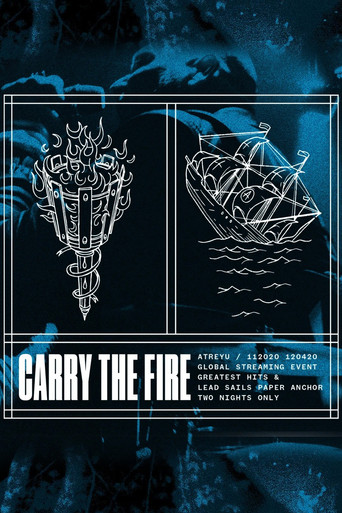 Movie poster for Atreyu - Carry the Fire: Lead Sails Paper Anchor (2020)
