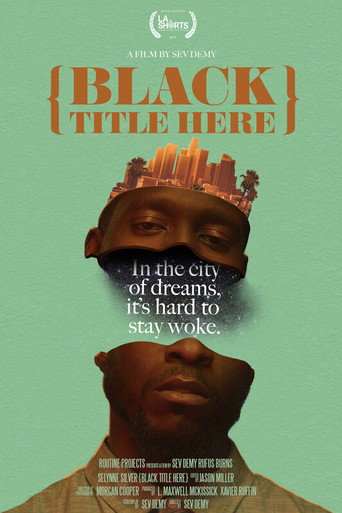 Movie poster for {Black Title Here} (2019)