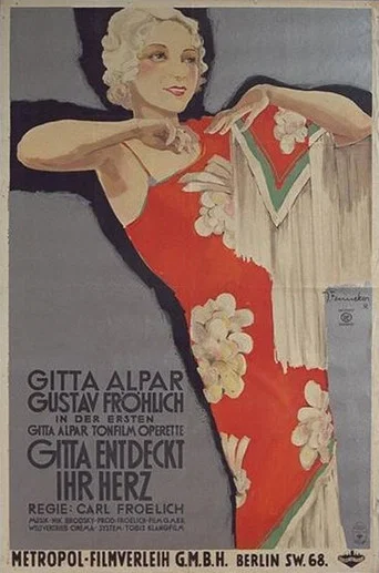 Movie poster for Gitta Discovers Her Heart (1932)