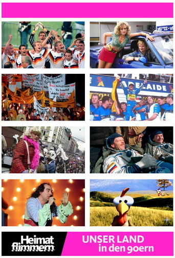 Unser Land in den 90ern poster