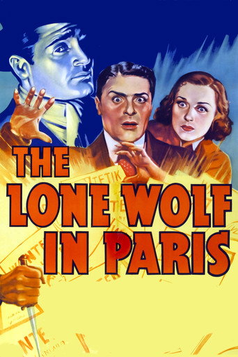 Movie poster for The Lone Wolf in Paris (1938)