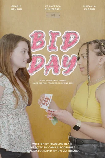 Movie poster for Bid Day (2023)