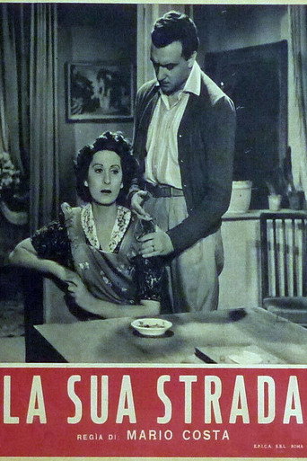 Movie poster for La sua strada (1946)