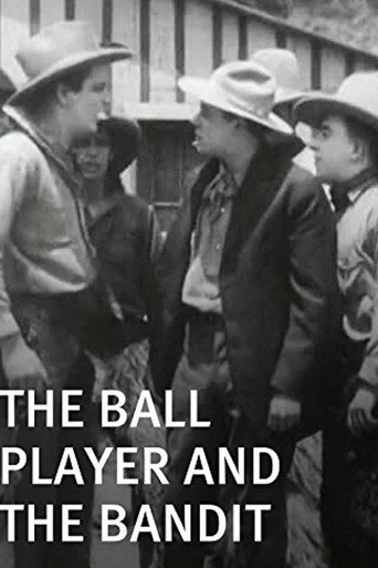 Movie poster for The Ball Player and the Bandit (1912)