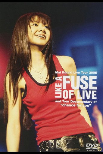 Mai Kuraki Live Tour 2005 LIKE A FUSE OF LIVE poster