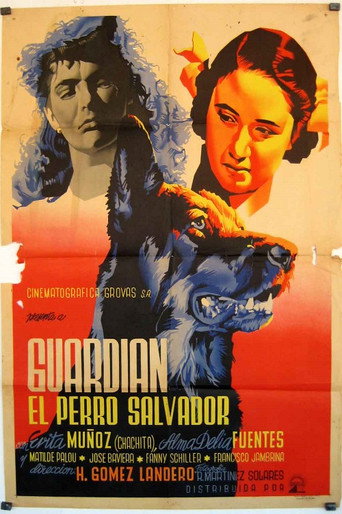 Movie poster for Guardián, el perro salvador (1950)