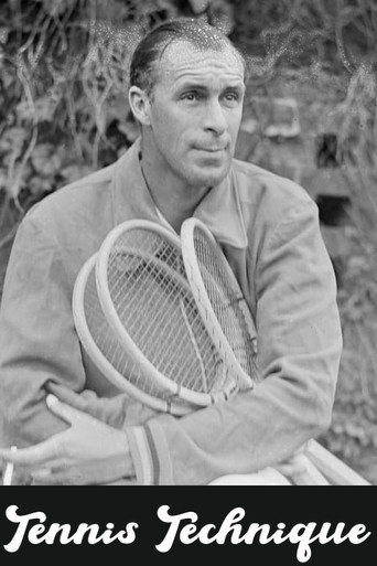 Movie poster for Tennis Technique (1932)