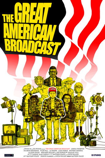Movie poster for The Great American Broadcast (2025)